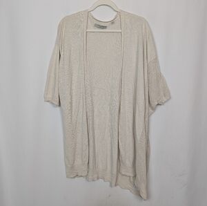 AllSaints Cast Linen Cotton Cardigan